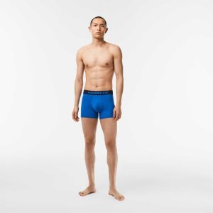 Lacoste 3-Pack Microfiber Print Trunks Monivärinen | ZDM-162875
