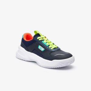 Lacoste Ace Lift Nahkaiset Sininen | SHA-538796
