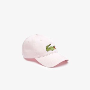 Lacoste Adjustable Organic Puuvilla Twill Vaaleanpinkki | MCZ-450172