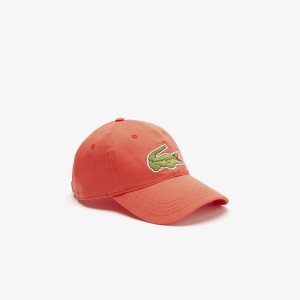 Lacoste Adjustable Organic Puuvilla Twill Oranssi | SQT-084932