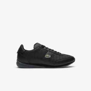 Lacoste Angular Nahkaiset Mustat Mustat | BTA-218475