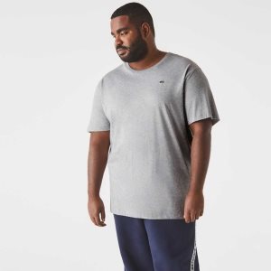 Lacoste Big Fit Crew Neck Puuvilla Jersey Harmaat | PUL-659873
