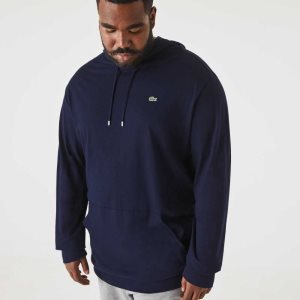 Lacoste Big Fit Hupullinen Laivastonsininen Sininen | SMZ-165809