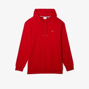 Lacoste Big Fit Hupullinen Punainen | ZUN-523186