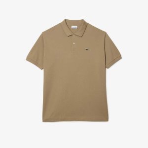 Lacoste Big Fit Puuvilla Petit Pique Beige | FJM-695138