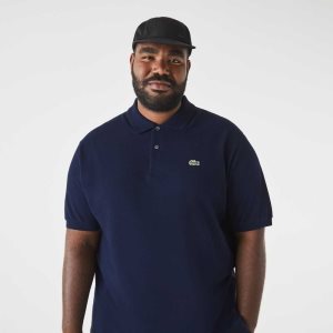 Lacoste Big Fit Puuvilla Petit Pique Laivastonsininen Sininen | UIT-976205