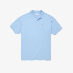Lacoste Big Fit Puuvilla Petit Pique Sininen | LRA-318607