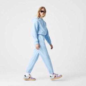 Lacoste Blended Puuvilla Joggers Sininen | UBI-452807