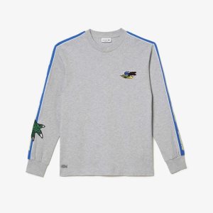 Lacoste Branded Band Harmaat | BZD-186952