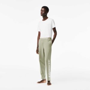 Lacoste Branded Leg Track Pants Khaki Vihreä | BWN-603174