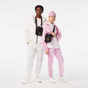 Lacoste Branded Vertical Zip Crossover Vaaleanvihreä | ZAY-346729
