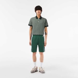 Lacoste Brushed Fleece Colorblock Vihreä Laivastonsininen Sininen Valkoinen | IRE-521896