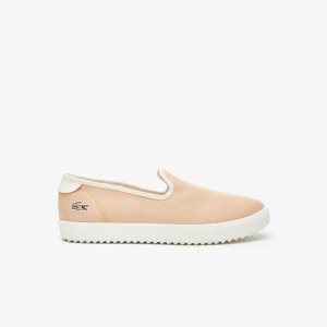 Lacoste Canvas Resort Slip-On Valkoinen | UCV-459327