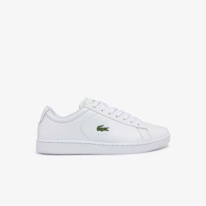 Lacoste Carnaby BL Nahkaiset Valkoinen Valkoinen | LQH-695302