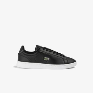 Lacoste Carnaby Pro BL Nahkaiset Tonal Mustat Valkoinen | ACE-506392