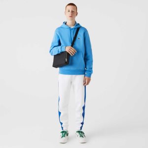 Lacoste Chantaco Matte Stitched Nahkaiset Crossbody Mustat | HZA-968021