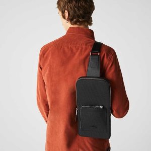 Lacoste Chantaco Snug Nahkaiset Mustat | LTY-512498