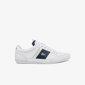 Lacoste Chaymon Nahkaiset and Carbon Fiber Valkoinen Valkoinen | JCG-516243