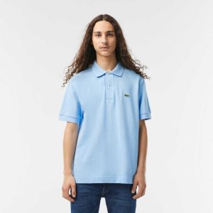 Lacoste Classic Fit Heavy Puuvilla Pique L.12.21 Sininen | JMG-705268