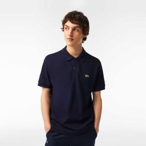 Lacoste Classic Fit Heavy Puuvilla Pique L.12.21 Laivastonsininen Sininen | ODC-960314