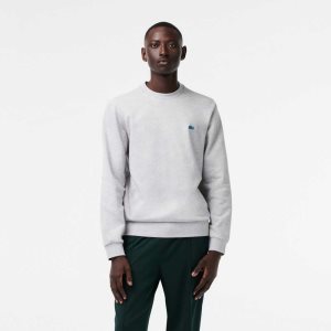 Lacoste Classic Fit Speckled Print Fleece Harmaat | IRY-570819