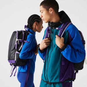 Lacoste Color-Block Zip Pocket Backpack Monivärinen | RIS-781492