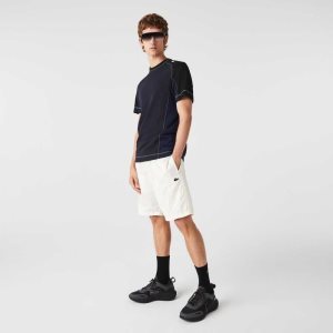 Lacoste Colorblock Patchwork Effect Valkoinen | ECR-764125