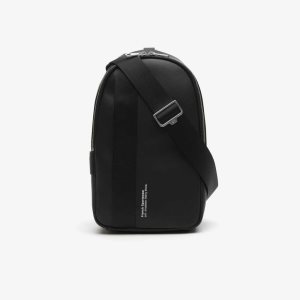 Lacoste Compact Split Calfskin Nahkaiset Mustat | SYF-259043