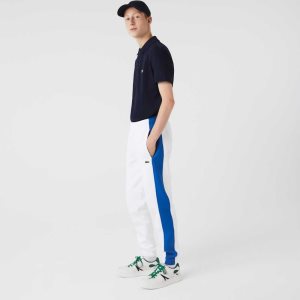 Lacoste Contrast Bands Valkoinen Sininen | WAL-518629