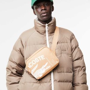 Lacoste Contrast Branded Rectangular Reporter Monivärinen | QSN-037456