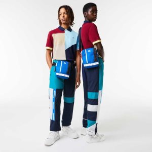 Lacoste Contrast Strap Color-Block Crossover Monivärinen | JHN-798321