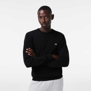 Lacoste Crew Neck Puuvilla Mustat | ESZ-592346
