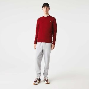 Lacoste Crew Neck Villa Viininpunainen | TVJ-587320