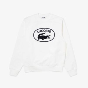 Lacoste Crocodile Logo Valkoinen | KQT-793405