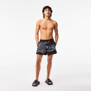 Lacoste Crocodile Print Monivärinen | YCA-231608