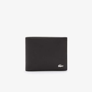 Lacoste Fitzgerald Nahkaiset Six Card Wallet Tummanruskea | URE-094538