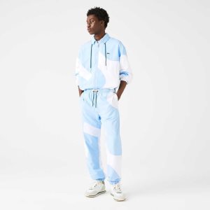 Lacoste Heritage Graafinen Track Sininen Valkoinen | NVA-584017
