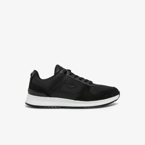 Lacoste Joggeur 2.0 Nahkaiset Mustat Mustat | OUK-389172