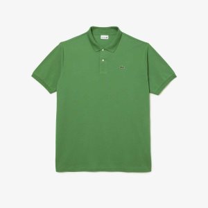 Lacoste Korkeat Fit Puuvilla Petit Pique Vihreä | WCI-084976