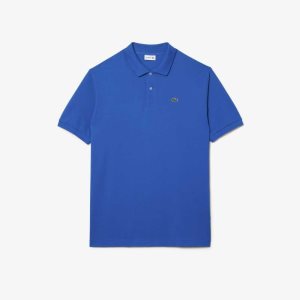 Lacoste Korkeat Fit Puuvilla Petit Pique Sininen | YTO-503984