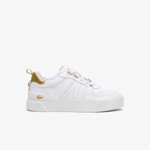 Lacoste L002 Nahkaiset Valkoinen | KDW-289367
