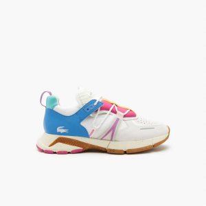 Lacoste L003 Eco Valkoinen Pinkki | STH-291463