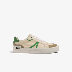 Lacoste L004 Colorblock Ruskea Vihreä | WJZ-586204