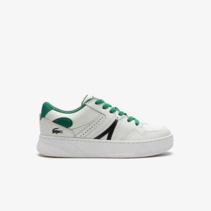 Lacoste L005 Nahkaiset Color-Pop Valkoinen Vihreä | LWC-670349