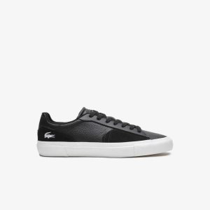 Lacoste L006 Nahkaiset Mustat Valkoinen | JDT-236759