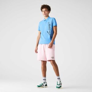 Lacoste LIVE Flecked Puuvilla Fleece Pinkki | WYD-274386