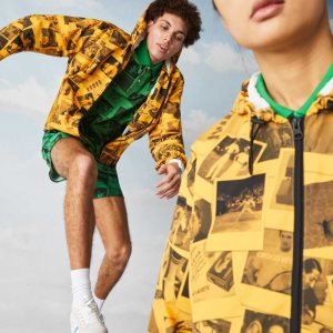 Lacoste LIVE Polaroid Collaboration Keltainen Mustat | PEH-417052