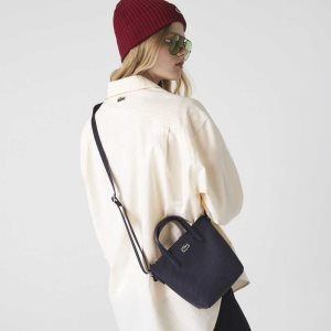 Lacoste L.12.12 Concept Petit Pique Coated Canvas Mini Monivärinen | PJM-346091