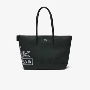 Lacoste L.12.12 Large Contrast Print Tote Monivärinen | WEV-863195