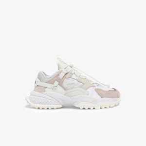 Lacoste L-Guard Breaker Nahkaiset Valkoinen Valkoinen | IDY-567943